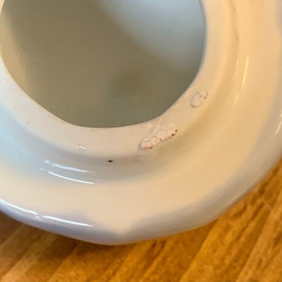 Feitx Porcelain Humpty Dumpty Teapot Vintage Cute Whimsical - Picture 10 of 14